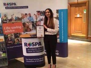 PAS Awarded ROSPA Gold Award 2017