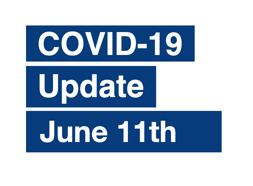 PAS Update on Coronavirus (COVID-19) June 11th